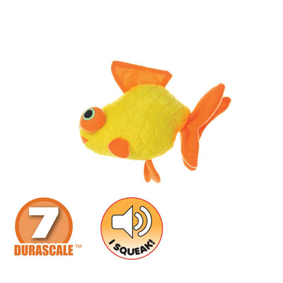 Tuffy Ocean JR Goldfish Tough Soft Toy for Dogs