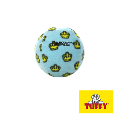 Tuffy Mighty Ball Medium Blue Tough Soft Toy for Dogs