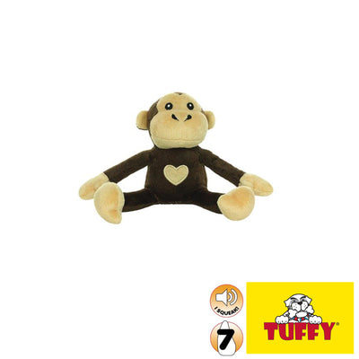 Tuffy Mighty Safari JR Monkey Tough Soft Toy for Dogs