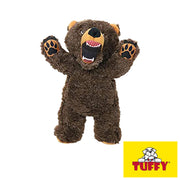Tuffy Mighty Angry Animals Bear Tough Soft Toy for Dogs