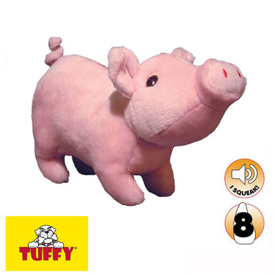 Tuffy Mighty Massive Farm Pig Tough Soft Toy for Dogs