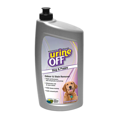 Urine Off Odour & Stain Remover - Dog & Puppy Formula 946ml