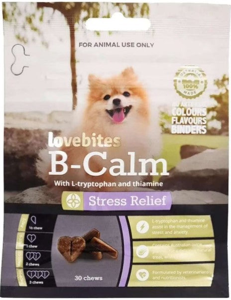 Vetafarm Lovebites for Dogs B-Calm Chews 30pk