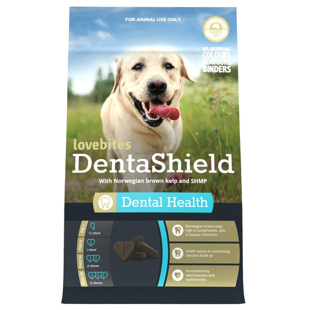 Vetafarm Lovebites for Dogs Denta Shield Chews 60pk