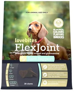 Vetafarm Lovebites for Dogs Flexjoint Chews 30pk