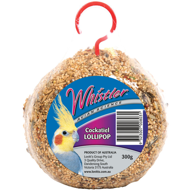 Whistler Cockatiel Lollipop 300gm