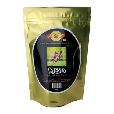 Wattlelane Stables MSD For Dogs Musculoskeletal Defence 250gm
