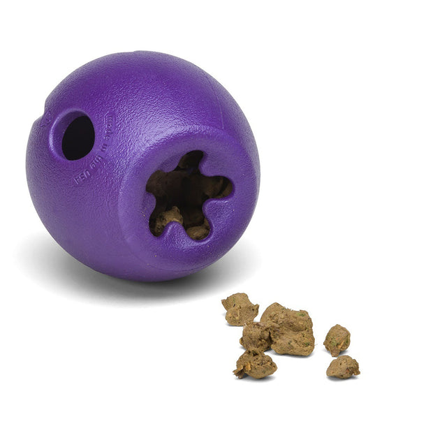 West Paw Design Zogoflex Dog Toy - Purple Rumbl Large 10cm
