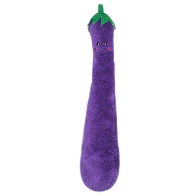 Zippy Paws Squeaky Jigglerz Plush Toy for Dogs - Eggplant