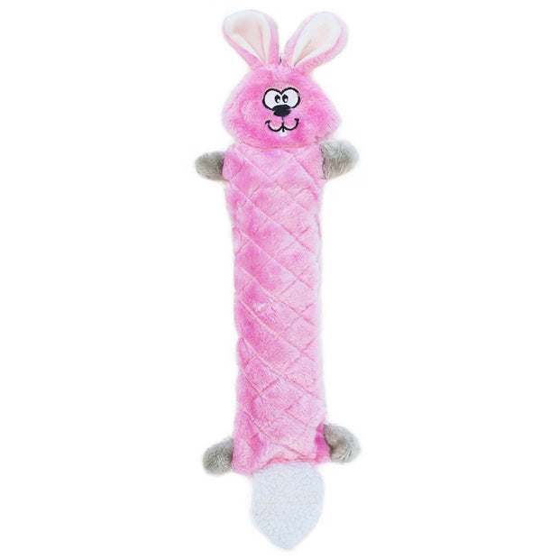 Zippy Paws Jigglerz Plush Toy for Dogs - Bunny