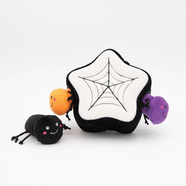 Zippy Paws for Dogs - Spider Web & Spiders Burrow