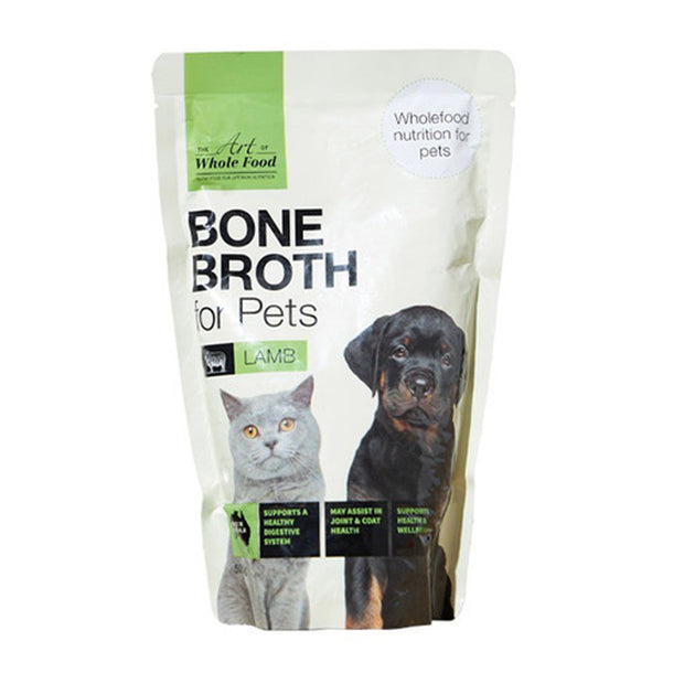 Australian Lamb Bone Broth for Dogs and Cats 500gm