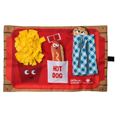 Nina Ottosson Snuffle Mat for Dogs Fast Food Interactive Play Mat