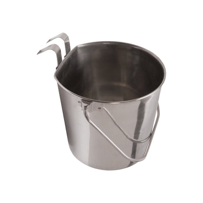 Superior Stainless Steel Hanging Water Bucket 3.8L