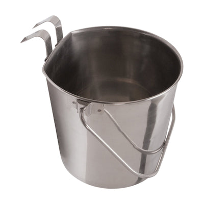 Superior Stainless Steel Hanging Water Bucket 5.7L